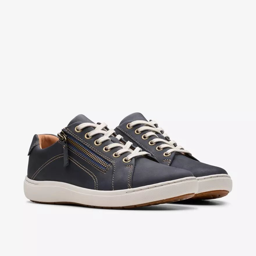 Baskets Nalle Lace en nubuck bleu marine pour femme Baskets Nalle Lace en nubuck bleu marine pour femme