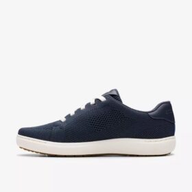 Baskets Nalle Walk en tricot bleu marine pour femme