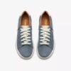 Baskets Nalle Zen en nubuck bleu pour femme