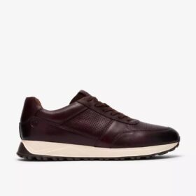 Baskets Radwell Tie en cuir marron pour homme