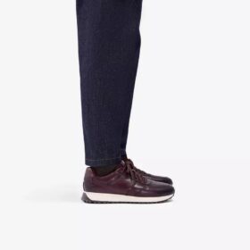 Baskets Radwell Tie en cuir marron pour homme