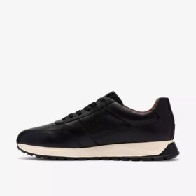 Baskets Radwell Tie en cuir noir pour homme