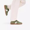 Baskets Seco Speed en daim vert pour homme Baskets Seco Speed en daim vert pour homme