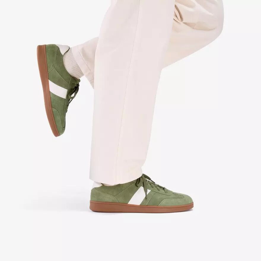 Baskets Seco Speed en daim vert pour homme Baskets Seco Speed en daim vert pour homme