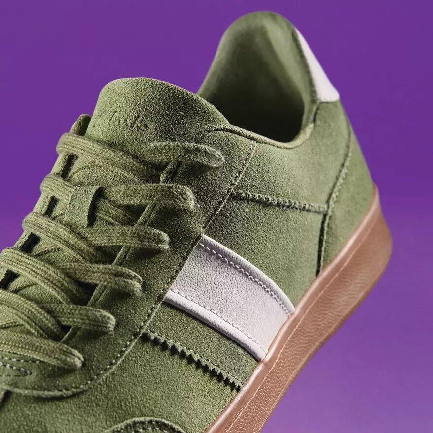 Baskets Seco Speed en daim vert pour homme Baskets Seco Speed en daim vert pour homme