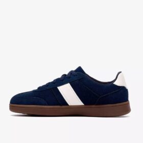Baskets Seco Speed2 en daim bleu marine pour femme