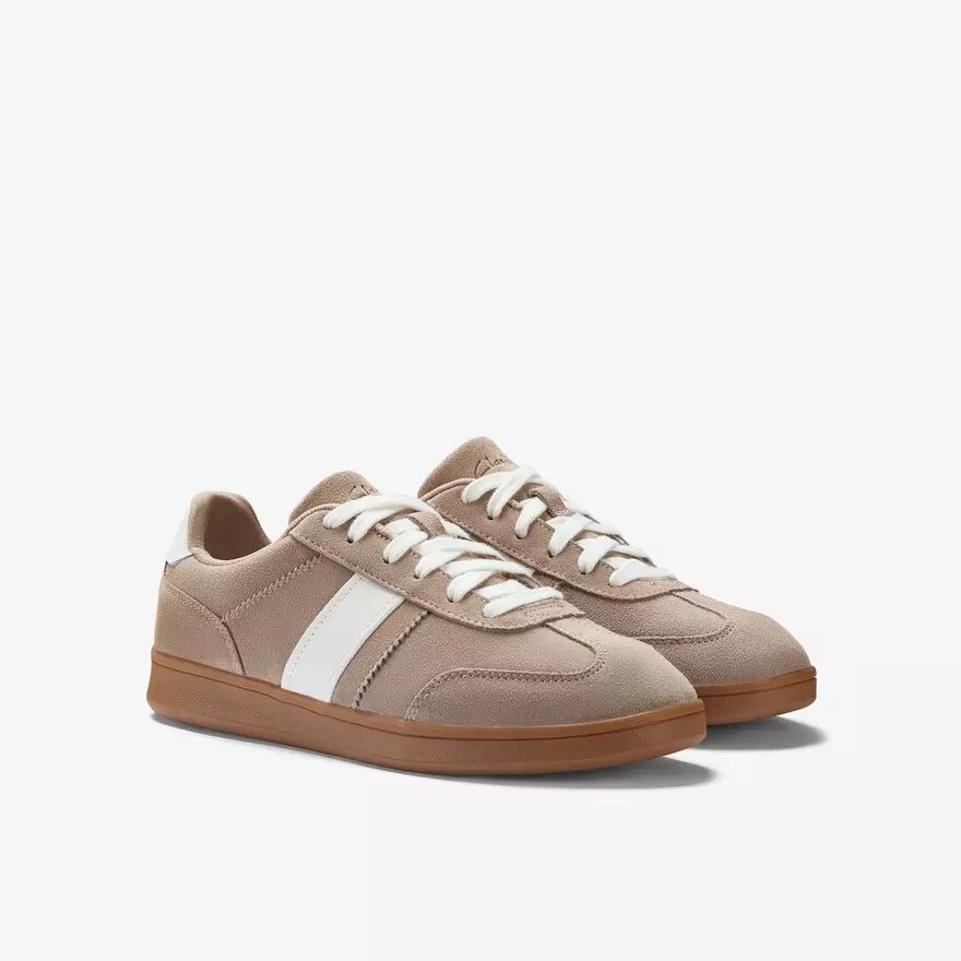 Baskets Seco Speed2 en daim marron clair pour femme Baskets Seco Speed2 en daim marron clair pour femme