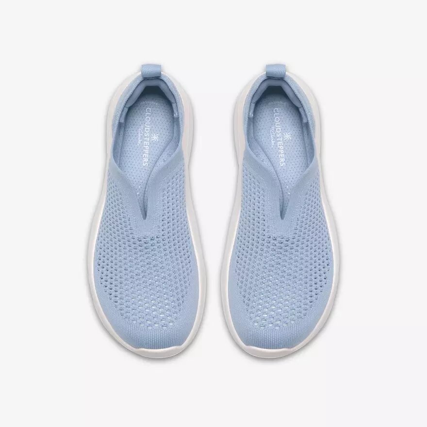 Baskets Solevana Knit bleu clair pour femme Baskets Solevana Knit bleu clair pour femme