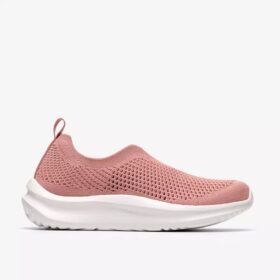 Baskets Solevana Knit rose poudré pour femme
