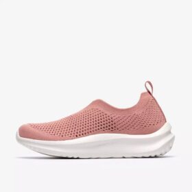 Baskets Solevana Knit rose poudré pour femme