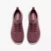 Baskets Solevana Lace Merlot pour femme