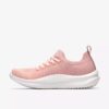 Baskets Solevana Lace rose poudré pour femme