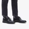 Bottes Aldwin Chaussures Chukka en cuir noir pour homme – Nous