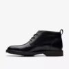 Bottes Aldwin Chaussures Chukka en cuir noir pour homme – Nous