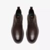 Bottes Chelsea Burchill up en cuir marron foncé pour homme Bottes Chelsea Burchill up en cuir marron foncé pour homme