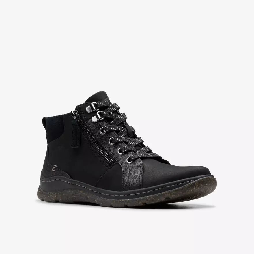 Bottes Chelsea Orlene Top en cuir noir imperméables pour femme Bottes Chelsea Orlene Top en cuir noir imperméables pour femme