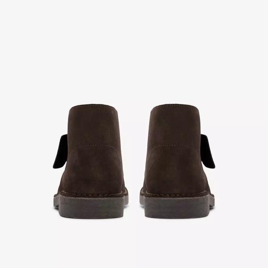 Bottes Desert Boot Evo pour homme en daim marron foncé, style chukka Bottes Desert Boot Evo pour homme en daim marron foncé, style chukka