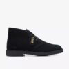 Bottes Desert Boot Evo pour homme en daim noir, style chukka