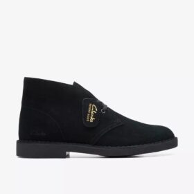 Bottes Desert Boot Evo pour homme en daim noir, style chukka