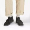 Bottes Desert Boot Evo pour homme en daim noir, style chukka