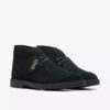 Bottes Desert Boot Evo pour homme en daim noir, style chukka