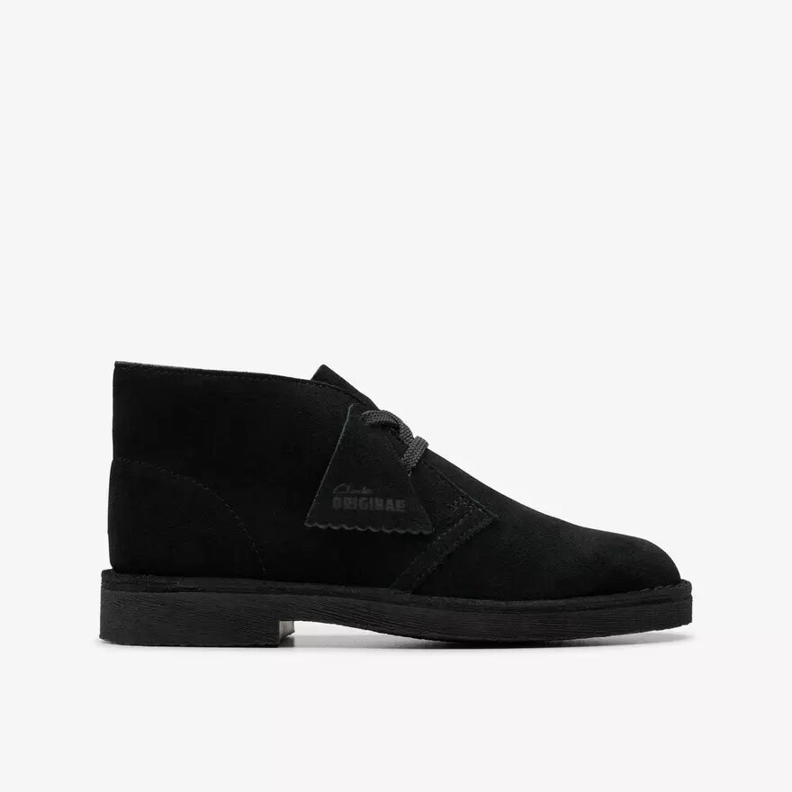 Bottes Desert Boot pour garçon, bottines en daim noir, taille adulte, US Bottes Desert Boot pour garçon, bottines en daim noir, taille adulte, US