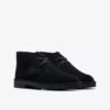 Bottes Desert Boot pour garçon, bottines en daim noir, taille adulte, US Bottes Desert Boot pour garçon, bottines en daim noir, taille adulte, US