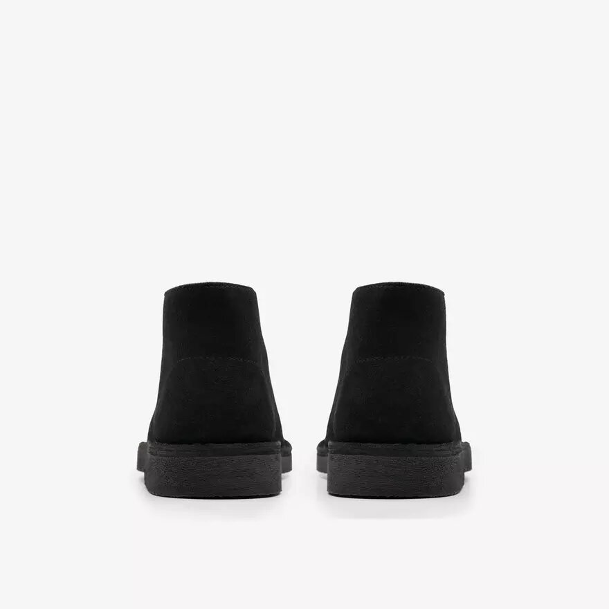 Bottes Desert Boot pour garçon, bottines en daim noir, taille adulte, US Bottes Desert Boot pour garçon, bottines en daim noir, taille adulte, US