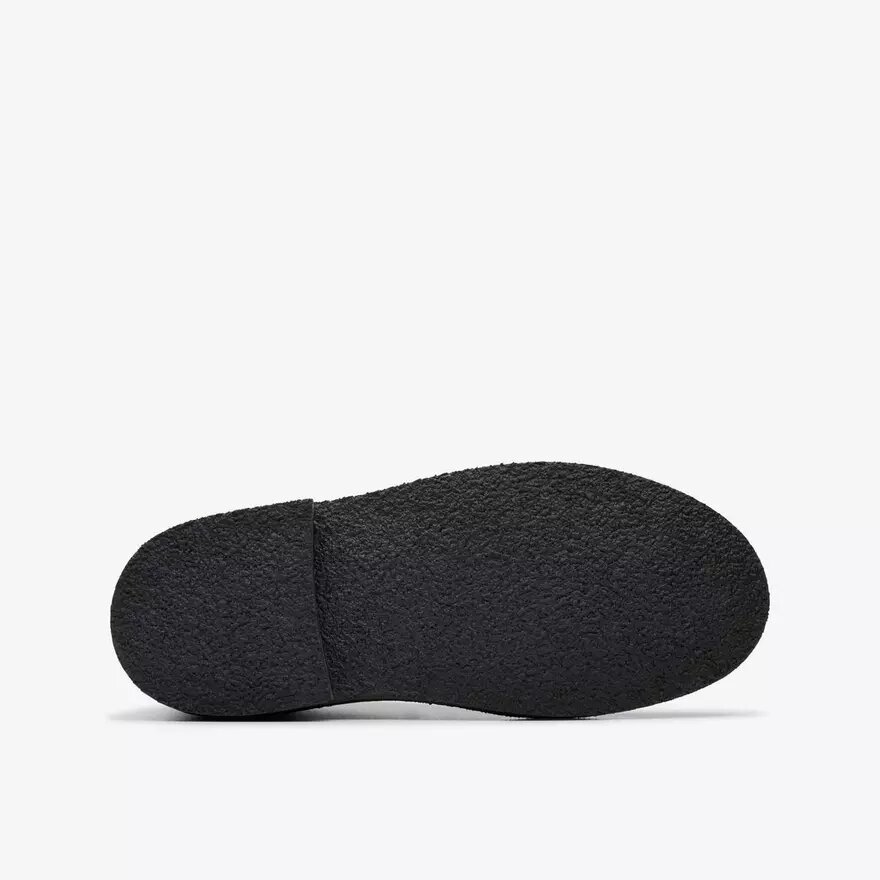 Bottes Desert Boot pour garçons, en cuir noir, grande taille Bottes Desert Boot pour garçons, en cuir noir, grande taille
