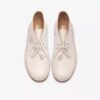 Bottes Desert Boot pour homme en cuir blanc