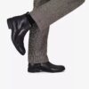 Bottes habillées Steadwell Zip en cuir noir pour homme Bottes habillées Steadwell Zip en cuir noir pour homme