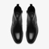Bottes habillées Steadwell Zip en cuir noir pour homme Bottes habillées Steadwell Zip en cuir noir pour homme