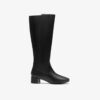 Bottes hautes en cuir noir Iridessa Glow pour femme Bottes hautes en cuir noir Iridessa Glow pour femme