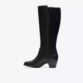 Bottes hautes jusqu’aux genoux Emily 2 Dream en cuir noir pour femme Bottes hautes jusqu’aux genoux Emily 2 Dream en cuir noir pour femme