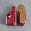 Bottes Walla Rb pour homme en cuir rouge Wallabees