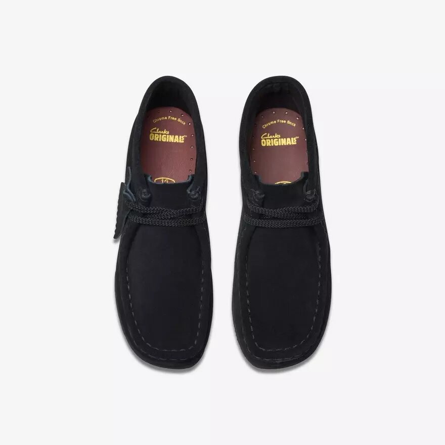 Bottes Wallabee pour enfants – Bottes en daim noir pour les plus grands Bottes Wallabee pour enfants – Bottes en daim noir pour les plus grands