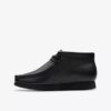 Bottes Wallabee pour enfants – Modèle Wallabee en cuir noir pour les plus grands Bottes Wallabee pour enfants – Modèle Wallabee en cuir noir pour les plus grands
