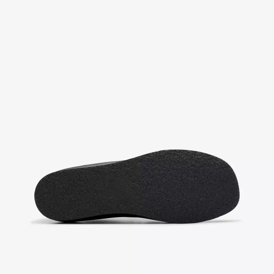 Bottes Wallabee pour enfants – Modèle Wallabee en cuir noir pour les plus grands Bottes Wallabee pour enfants – Modèle Wallabee en cuir noir pour les plus grands