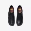 Bottes Wallabee pour enfants – Modèle Wallabee en cuir noir pour les plus grands Bottes Wallabee pour enfants – Modèle Wallabee en cuir noir pour les plus grands