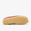 Bottes Wallabee pour femme. Daim marron rosé Bottes Wallabee pour femme. Daim marron rosé