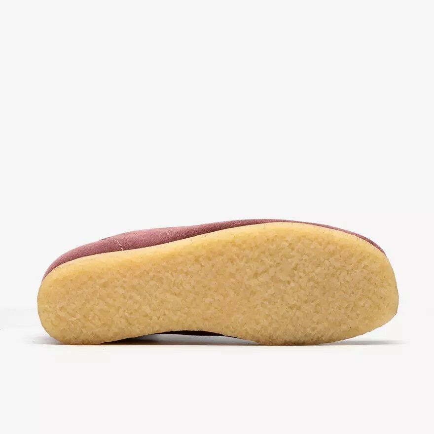 Bottes Wallabee pour femme. Daim marron rosé Bottes Wallabee pour femme. Daim marron rosé