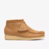 Bottes Wallabee pour femme en daim beige