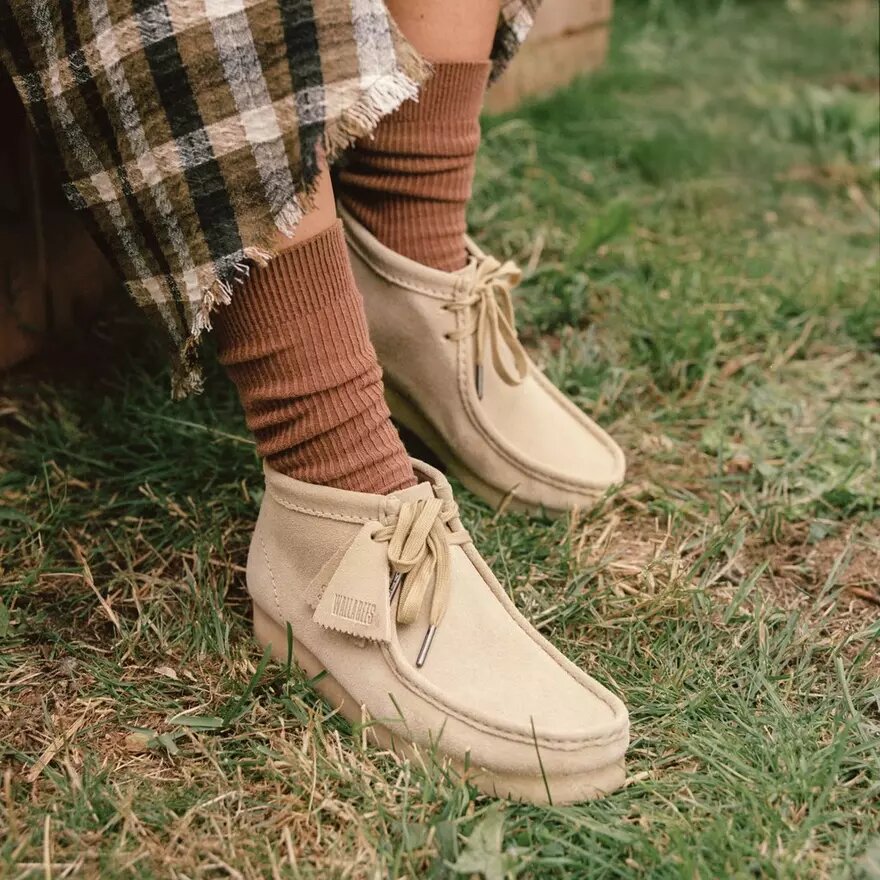 Bottes Wallabee™ pour femme en daim Maple Bottes Wallabee™ pour femme en daim Maple