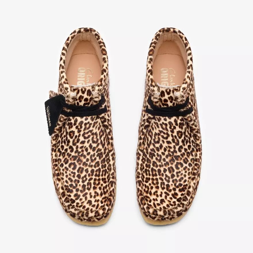 Bottes Wallabee pour femme à imprimé léopard Bottes Wallabee pour femme à imprimé léopard