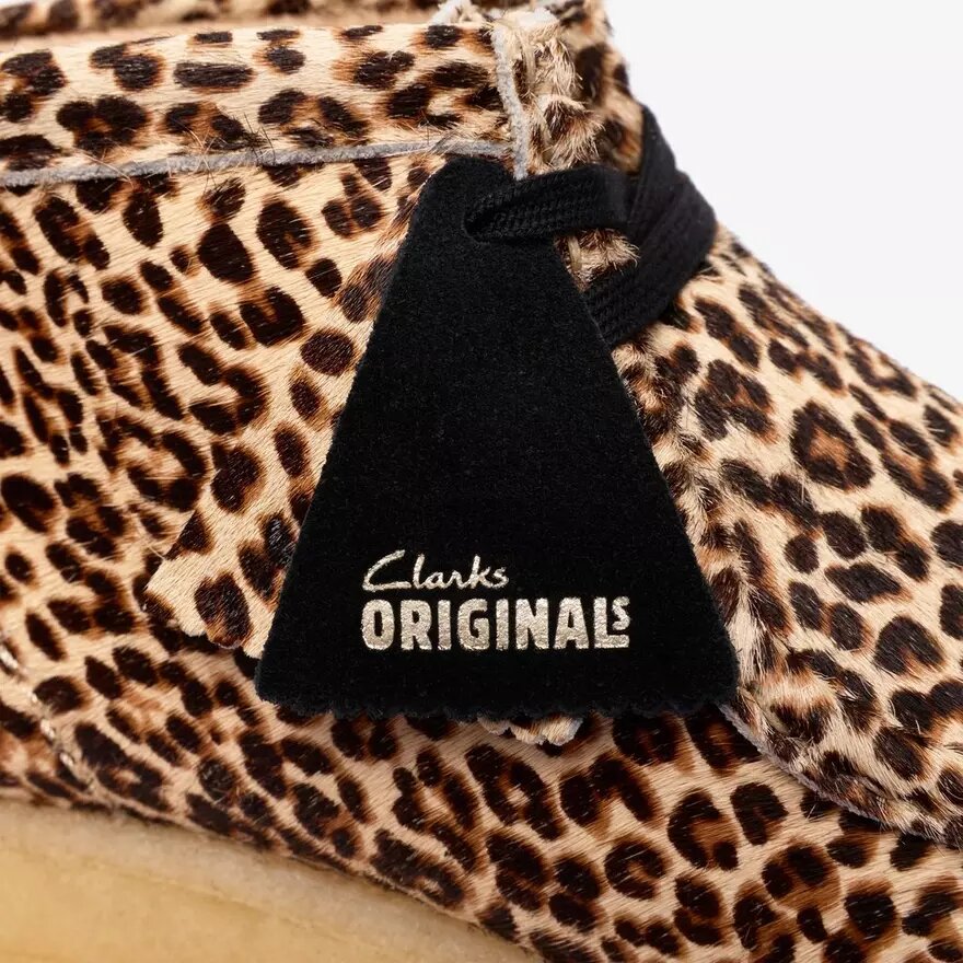 Bottes Wallabee pour femme à imprimé léopard Bottes Wallabee pour femme à imprimé léopard