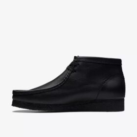 Bottes Wallabee™ pour homme en cuir noir
