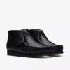 Bottes Wallabee™ pour homme en cuir noir