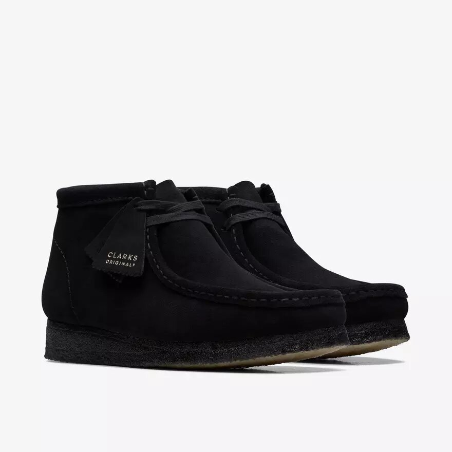 Bottes Wallabee™ pour homme en daim noir Bottes Wallabee™ pour homme en daim noir