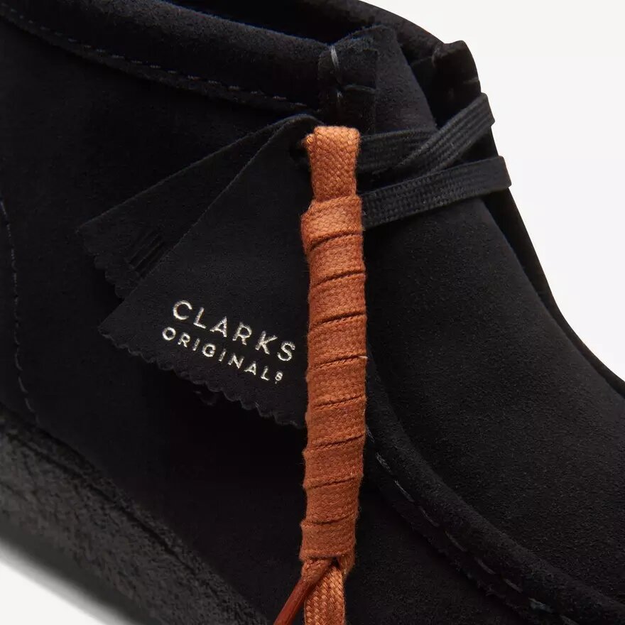 Bottes Wallabee™ pour homme en daim noir Bottes Wallabee™ pour homme en daim noir