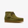 Bottes Wallabee pour homme en daim vert Bottes Wallabee pour homme en daim vert